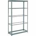 Global Industrial 5 Shelf, Boltless Shelving, Starter, 36inW x 18inD x 84inH, No Deck 254428